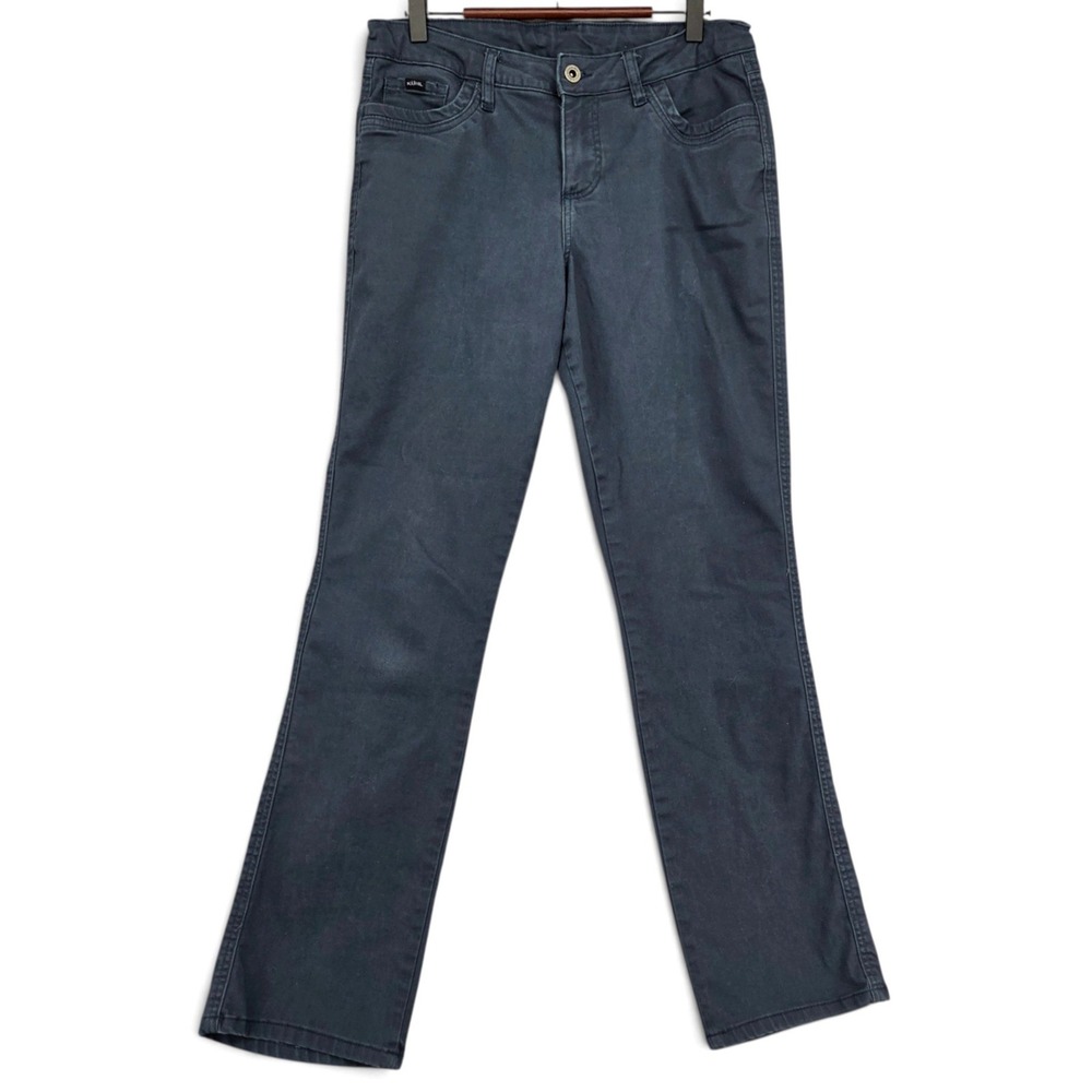 Kuhl Kontour Straight Pants Womens 10 Reg Gray Stretch Hiking Outdoor 6374